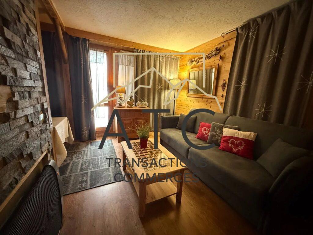 VALMOREL – CHARMANT APPARTEMENT AVEC EXTÉRIEUR — photo 1
