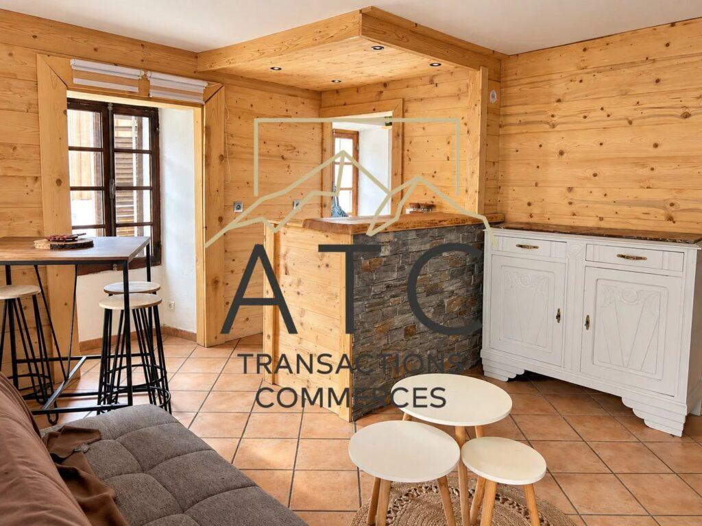 Maison savoyarde 3 pièces – Les Avanchers-Valmorel – Vue montagne – Fort potentiel — photo 1
