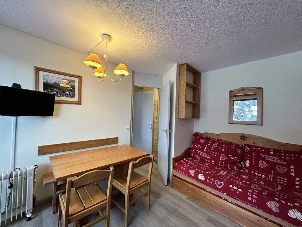 Appartement 2 pièces – Valmorel  – Station International Tarentaise – 30 m² – Vue vallée – Proche pistes — photo 2
