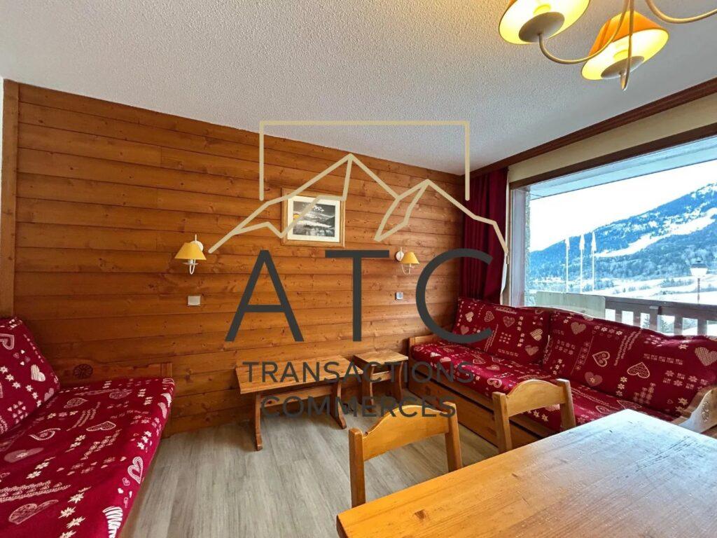 Appartement 2 pièces – Valmorel  – Station International Tarentaise – 30 m² – Vue vallée – Proche pistes — photo 1